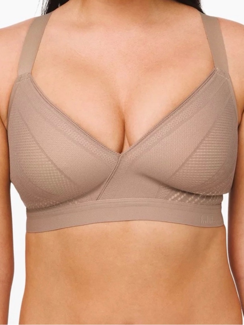 Lululemon Seamless Nude Wireless Bra